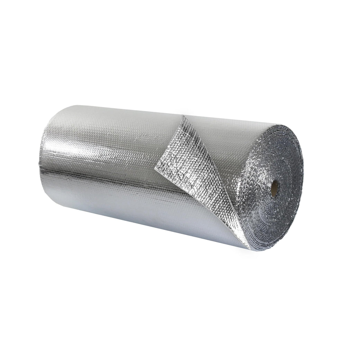 EcoFoil Double Bubble Insulation Roll 48" x 75' (300 sq. ft.), 6.35mm Thick, Made-in-USA Double Bubble Reflective Foil Insulation Roll for Cold & Warm Climates, Radiant Barrier, Foil Color