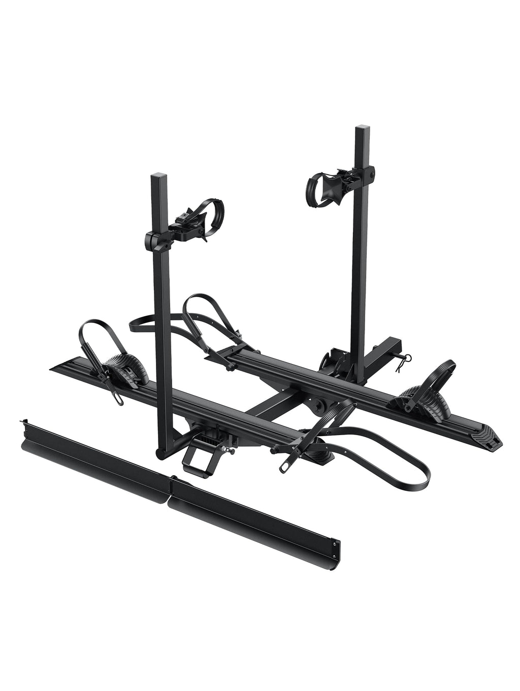 YOUNG ELECTRIC 100LBS. Capacity Aluminum 1-Ebike Rack for Bicycles and Electric Bikes, fits Car SUV Van RV and Trailer with 2" Receiver