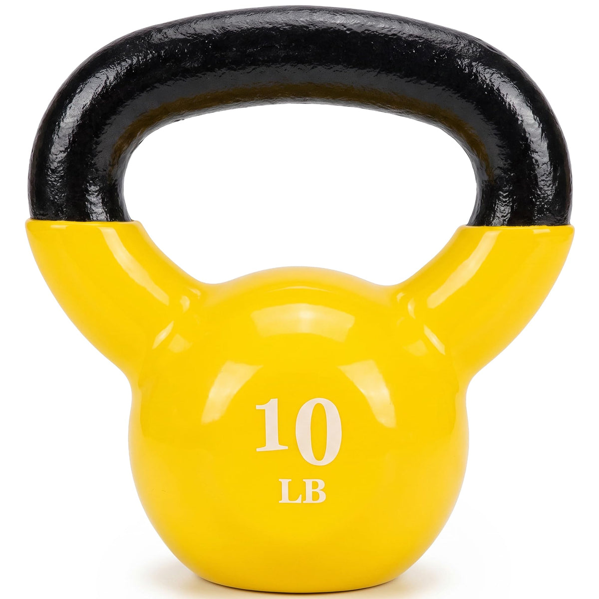 Fitvids 5-50 LB Kettlebells Cast Iron Strength Training Kettlebells for Home Gym Exercises, Single or Set
