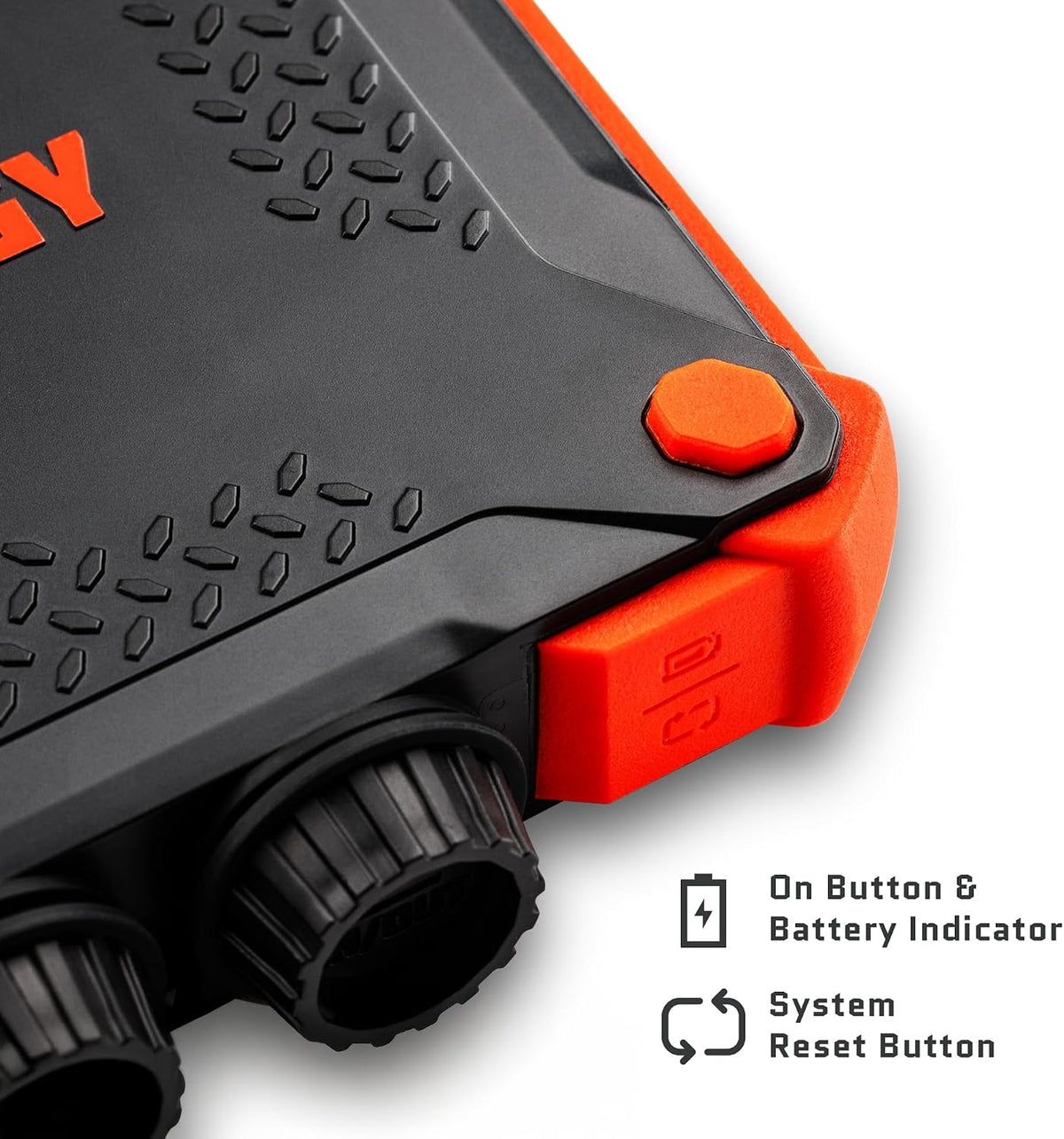 Dark Energy Poseidon XL Indestructible Portable Charger | 27,000 mAh High Capacity Power Bank | Fast Charging USB-C and USB-A Ports, IP68 Waterproof, Made for Outdoor Adventures Off the Grid