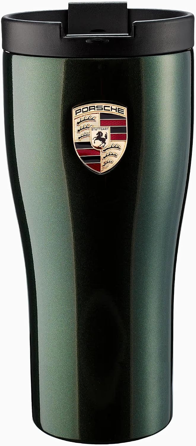 Oak Green Metallic Porsche Thermo Mug
