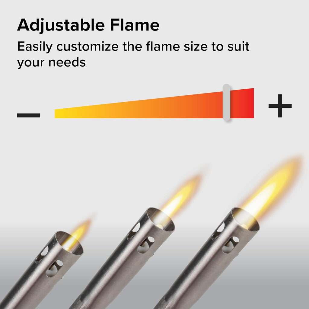 Camco Olympian GM-3X Adjustable Flame Gas Match - Windproof Butane Lighter
