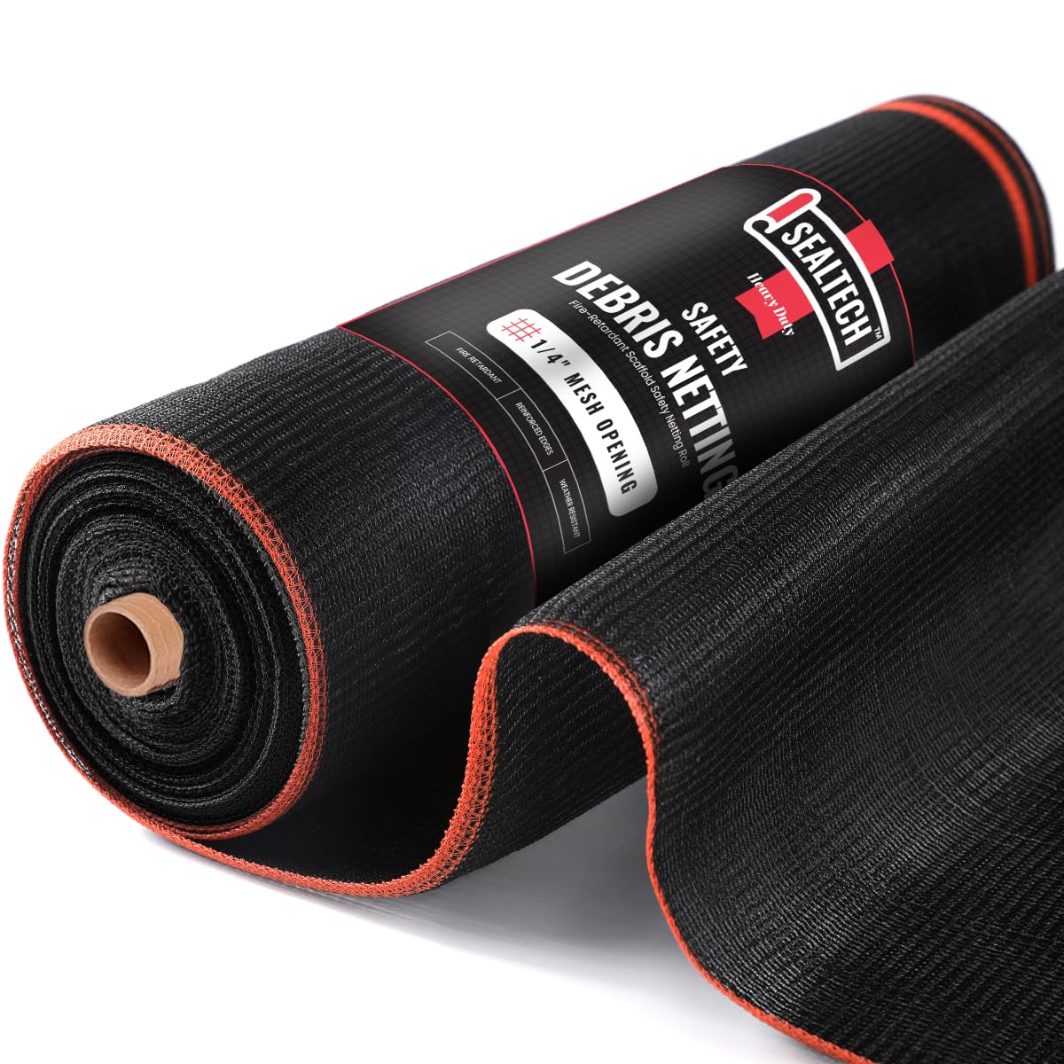 Heavy Duty Safety Debris Netting Rolls - Fire Retardant,1/4" Mesh roll, for Scaffold Enclosure, Visibility Barrier, for Construction & Agricultural Use. (Blue-4 ft X 150 ft)