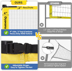 20FT Portable Outdoor Badminton Set for Backyard