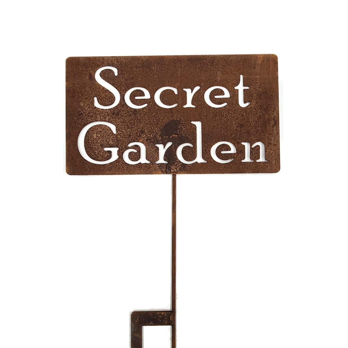 Funny Garden Stake 20 to 33 Inches Tall (Gardener Wanted, XL 33" Tall)