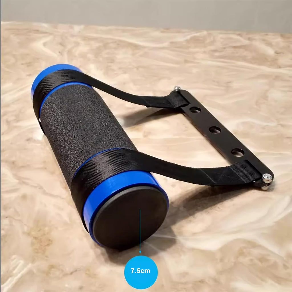 Universal Arm Wrestling Handle - 3-Hole Grip for Pulley Machines & Strength Training(6.5cm)