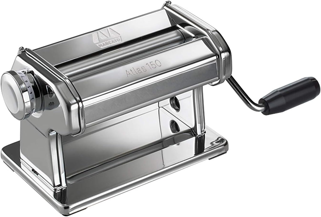 Marcato Trenette Attachment for Pasta Fresca Machine – Narrow Flat Pasta Cutter, Chrome Steel Construction, Made in Italy