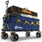 Sekey 300L Extended Collapsible Wagon, 660 lb Capacity, 48 in Long