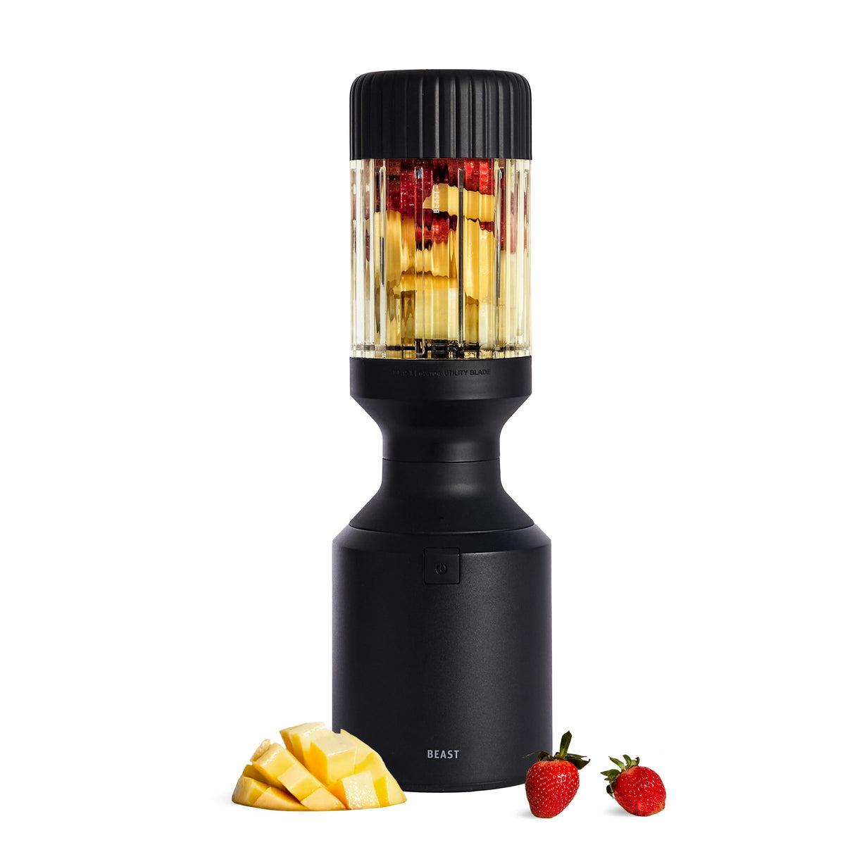 Beast Mega 1200 Plus Countertop Blender, XL Vessel, Sand, 1200W
