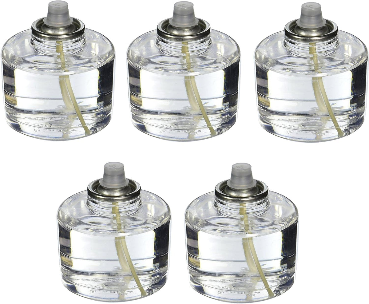 D'Light Online HD12-144 Disposable Liquid Candles 12 Hour Liquid Votive Fuel Cell Oil Candle Cartridge Clear Votive Candles Fuel Cells for Restaurant, Hotels, Wedding Table Top Lights - Set of 144