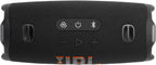 JBL Charge 6 Portable Waterproof Speaker with Powerbank and Strap - Black (Renewed)