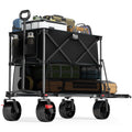 TIMBER RIDGE 400L Folding Double Decker Wagon with Brakes, 54" Extra Long