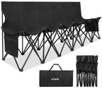 1MORE Folding Bench, Portable Foldable Sideline Bench for Team with Carry Bag