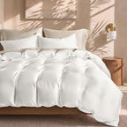 EverGrace Tencel™ Sateen Duvet Cover Set, King Size, Espresso Brown