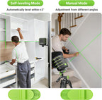 Huepar Self Leveling Laser Level with 60" Tripod U011G