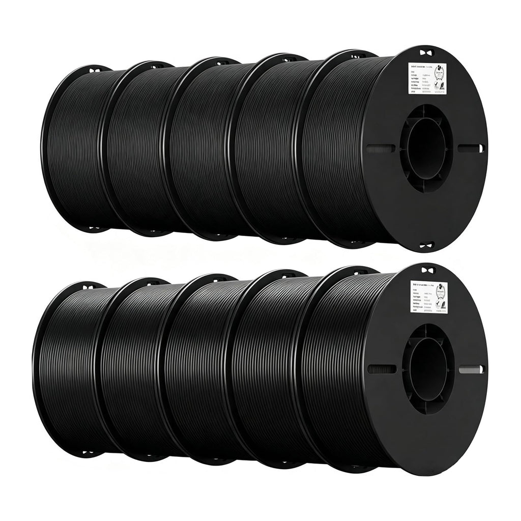 Creality PLA 3D Printer Filament, Multicolor, 12-Pack, 12KG Total