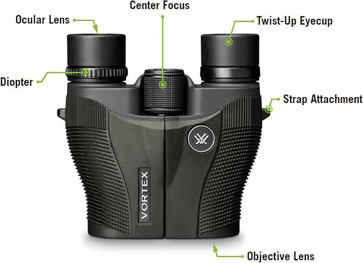 Vortex Vanquish Reverse Porro Prism Binoculars