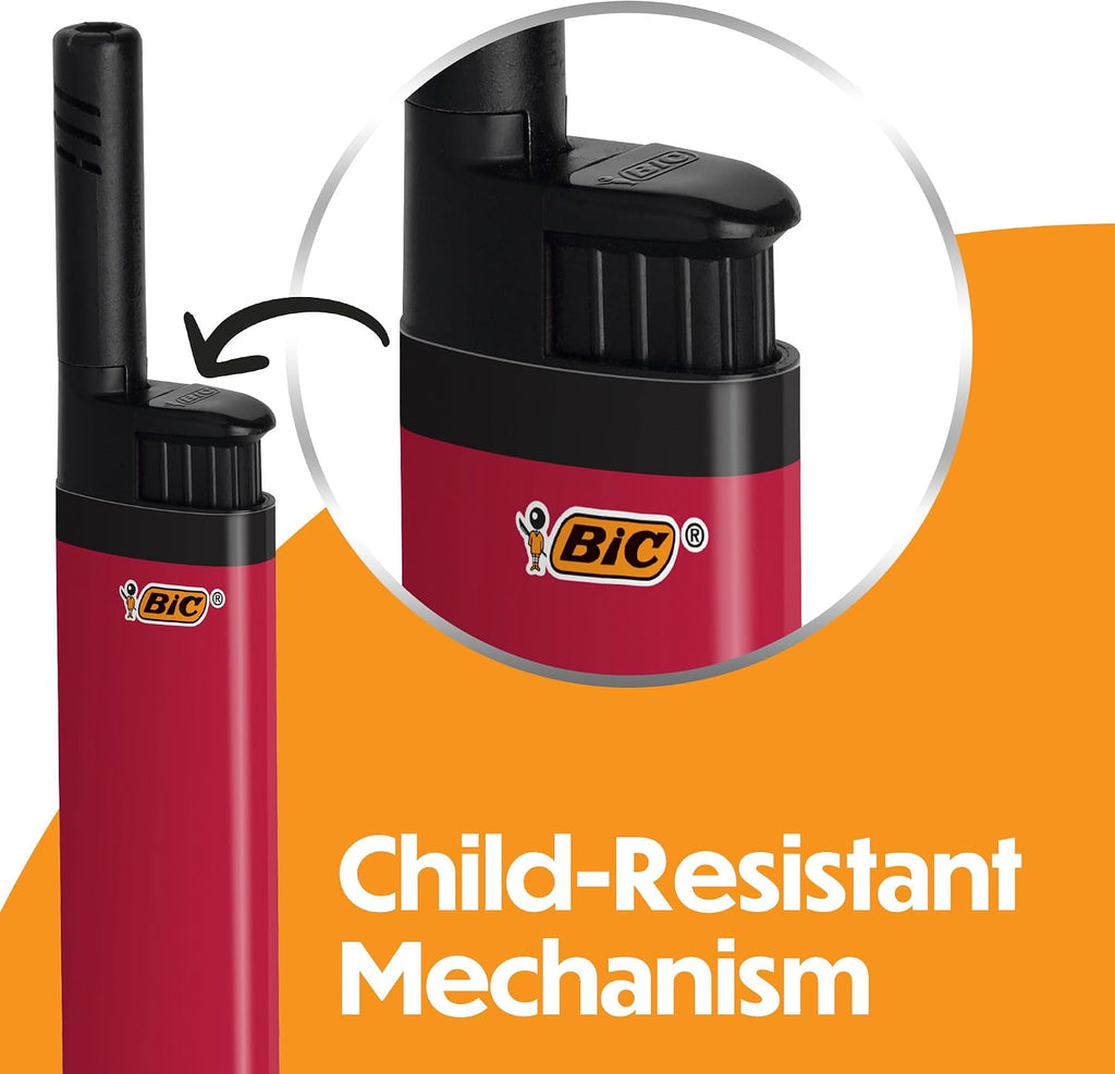 BIC EZ Reach Candle Lighter, Ultimate Wand Lighter for Candles, 12 Count