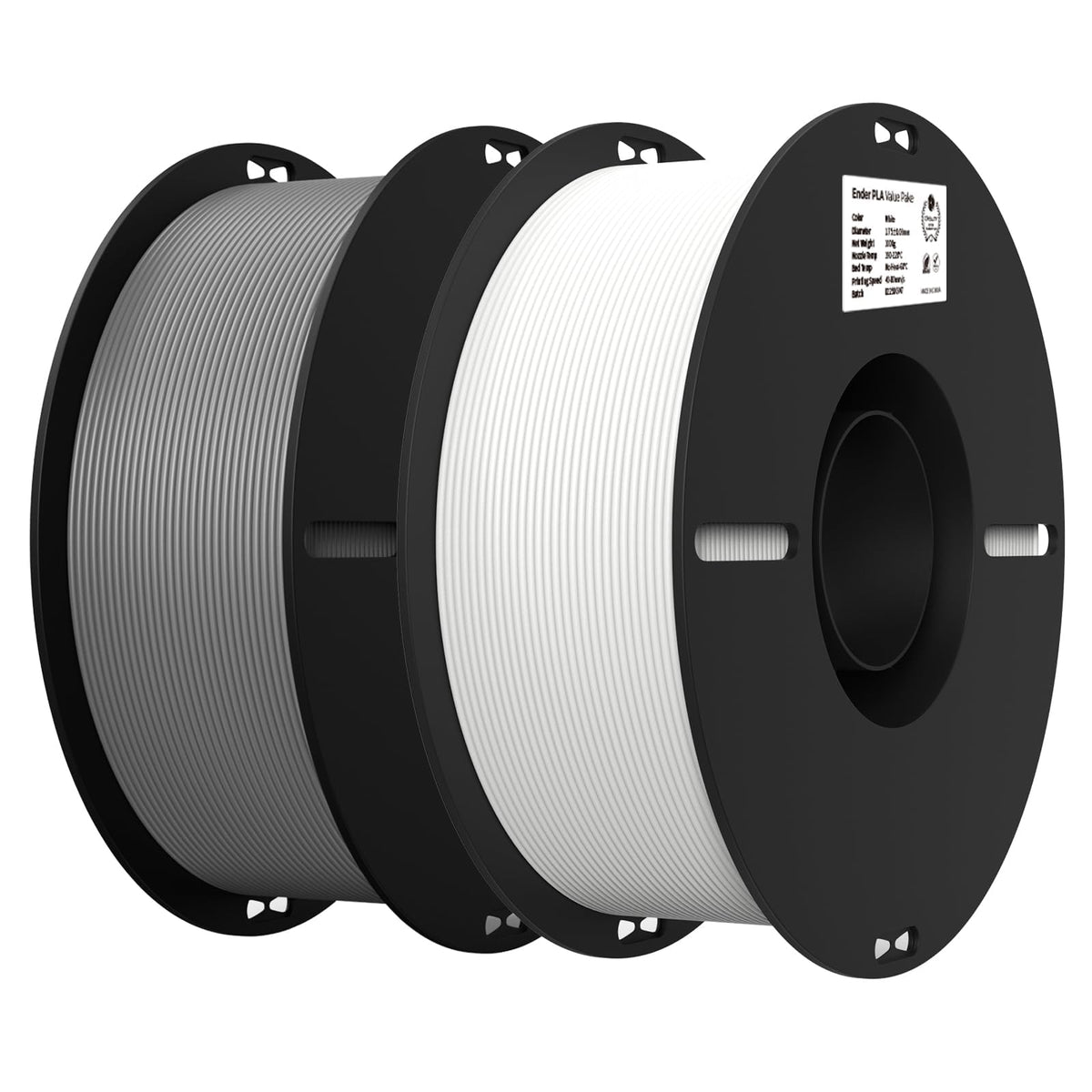 Creality PLA 3D Printer Filament, Multicolor, 12-Pack, 12KG Total