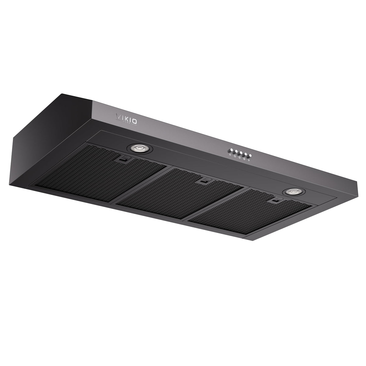 VIKIO HOME Under Cabinet Range Hood 30 Inch, 1200 CFM Dual-Motor Kitchen Vent with LED Lights, Button Control, Ducted Vent Hood, Reusable 5-Layer Aluminum Filters, Stainless Steel