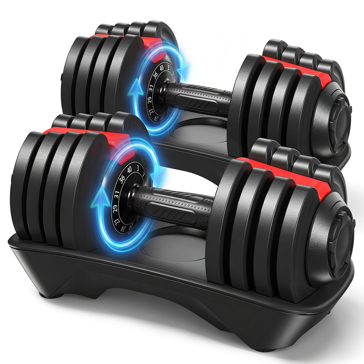Yagud Adjustable Dumbbell Set, 40/50/90lbs Adjustable Weights Dumbbells