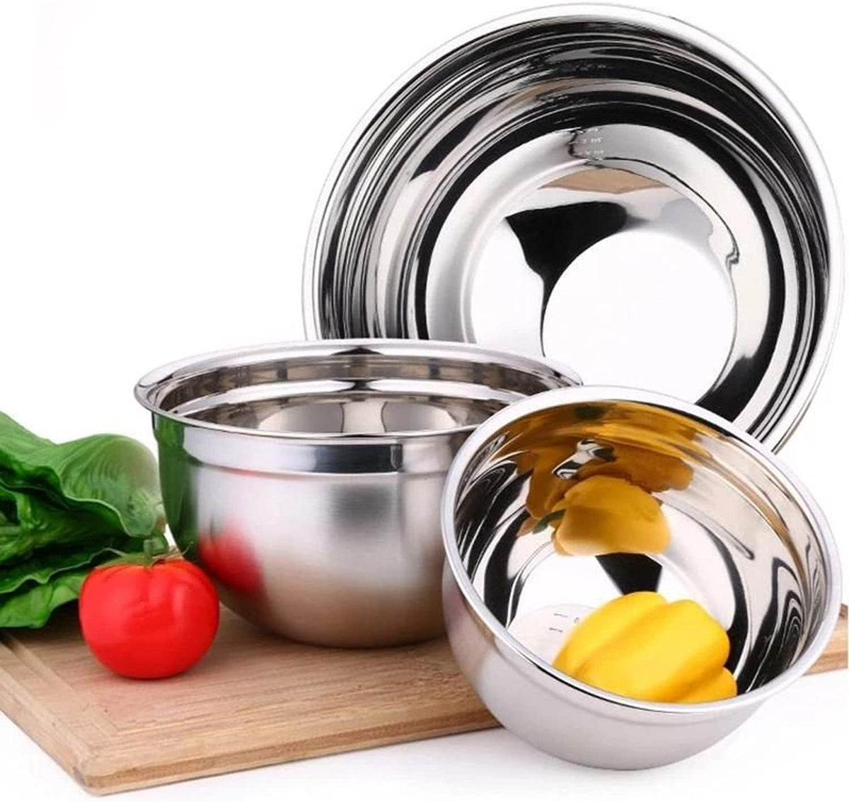 YBM HOME Heavy Duty Professional Stainless Steel Mixing Bowl – Commercial Grade Deep Prep & Serving Bowl for Baking, Cooking, Dough Mixing & Food Prep, Dishwasher Safe, 0.75 Quarts