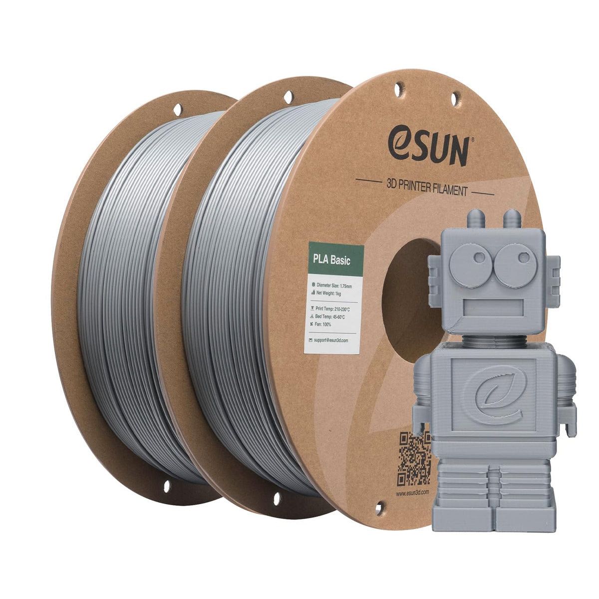 eSUN PLA Basic Filament 1.75mm 3D Printer Filament 10KG 10 Colors