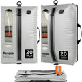 Vacuum Seal Bags for Travel with Pump, Light Grey, 20+20+28