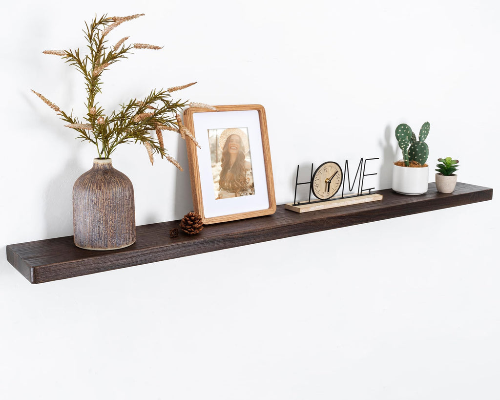 Marsmiles 55in Long Floating Shelves for Wall Mounted, 1Pack|Natural
