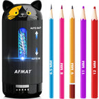 AFMAT PSJ5 Electric Pencil Sharpener, Fully Automatic, for 6.5-12mm Pencil