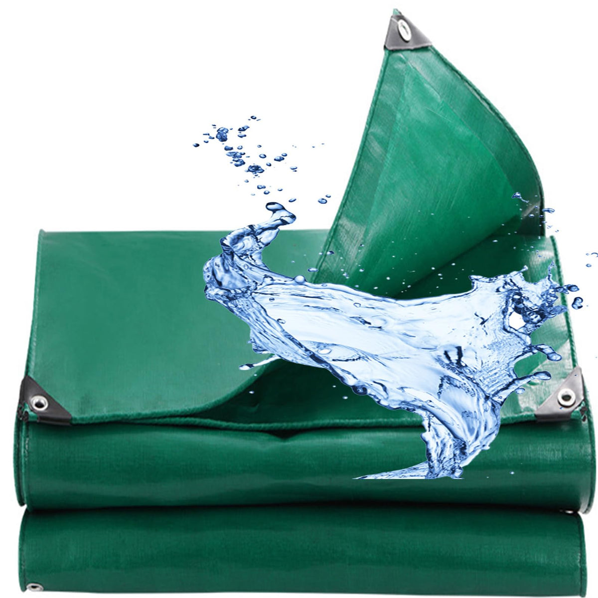Tarp Heavy Duty Waterproof 13x26ft, Durable Uv Resistnat Windproof Protective Tarp Cover, Outdoor Tarp for Shed Canopy Frame Carport Rain Shelter, 180 G/M²
