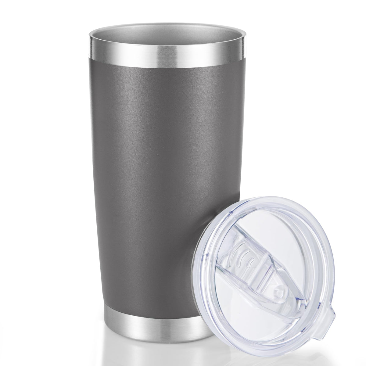 20 oz Tumblers Bulk Stainless Steel Tumbler with Lid, 12 Pack