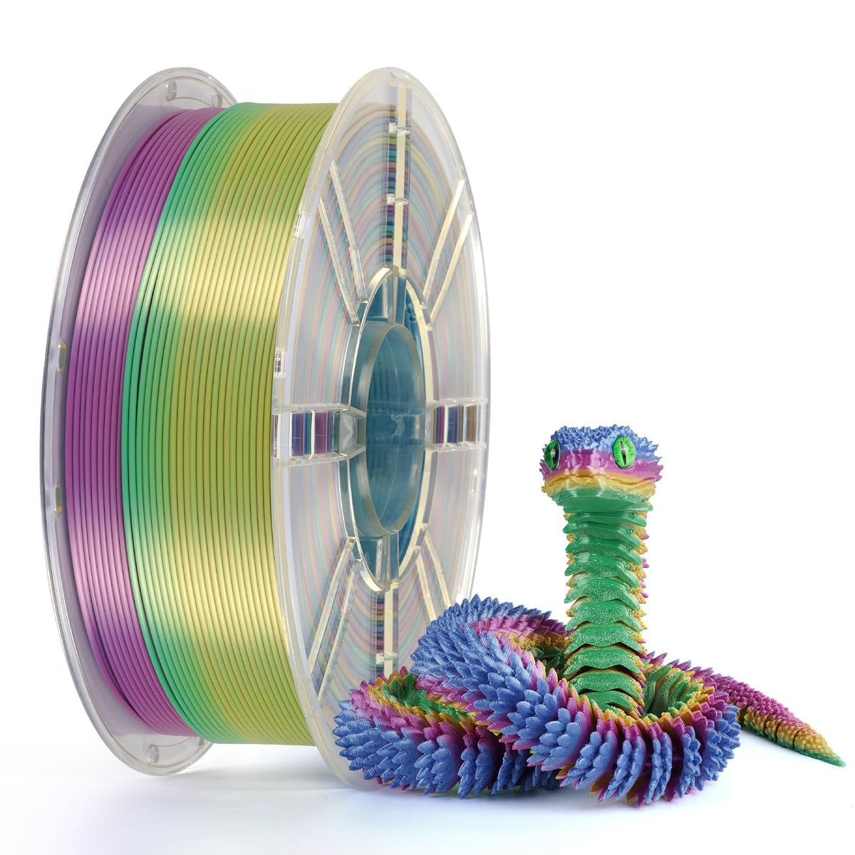 Kingroon 16KG PLA Filament Bundle 1.75mm 3D Printer Filament Multicolor Pla Filament Bulk for Most 3D Printer, Dimensional Accuracy +/- 0.02 mm, 1kg Spool,16 Rolls,16 Colors