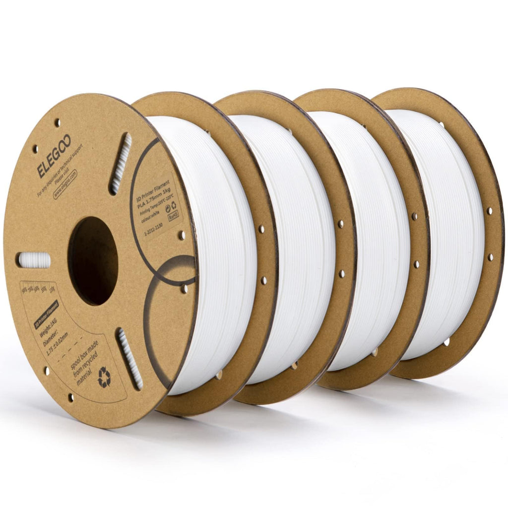 ELEGOO PLA 3D Printer Filament 1.75mm Bundle Multicolors 10KG