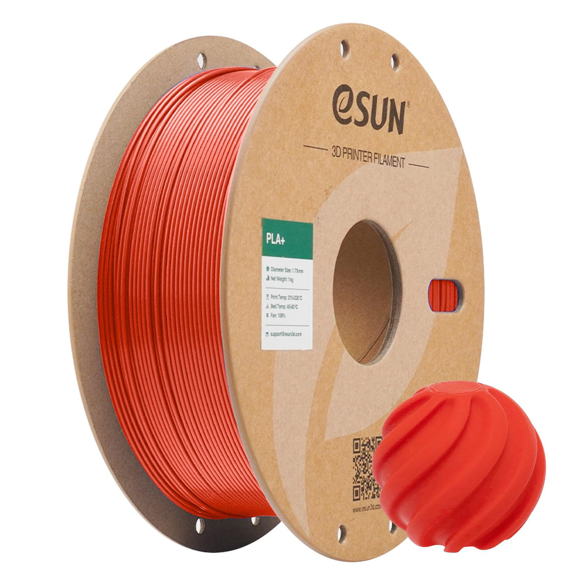 eSUN PLA+ Filament 3D Printer Filament 10KG Classic 10 Colors Bundle