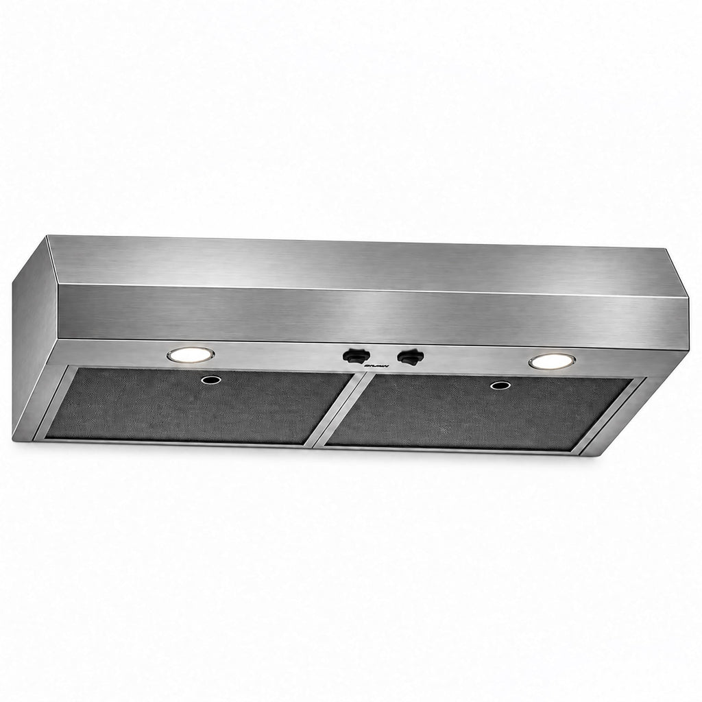 Broan-NuTone GLA1303SS 30-Inch Under Cabinet Range Hood, 350 CFM, Stainless