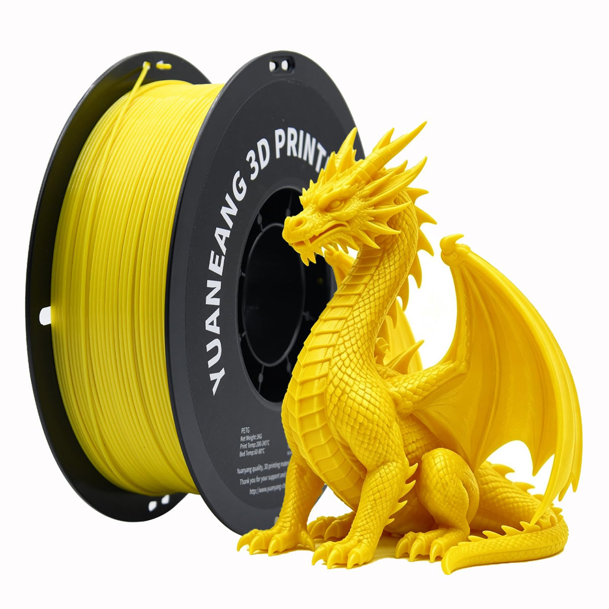 PETG 3D Printer Filament 1.75mm, 16-Color Set, Strong & Durable，Heat-Resistant, Low-Warp, Smooth Finish, Ideal for Functional Parts, Engineering Models & Large Multi-Color Printing Projects