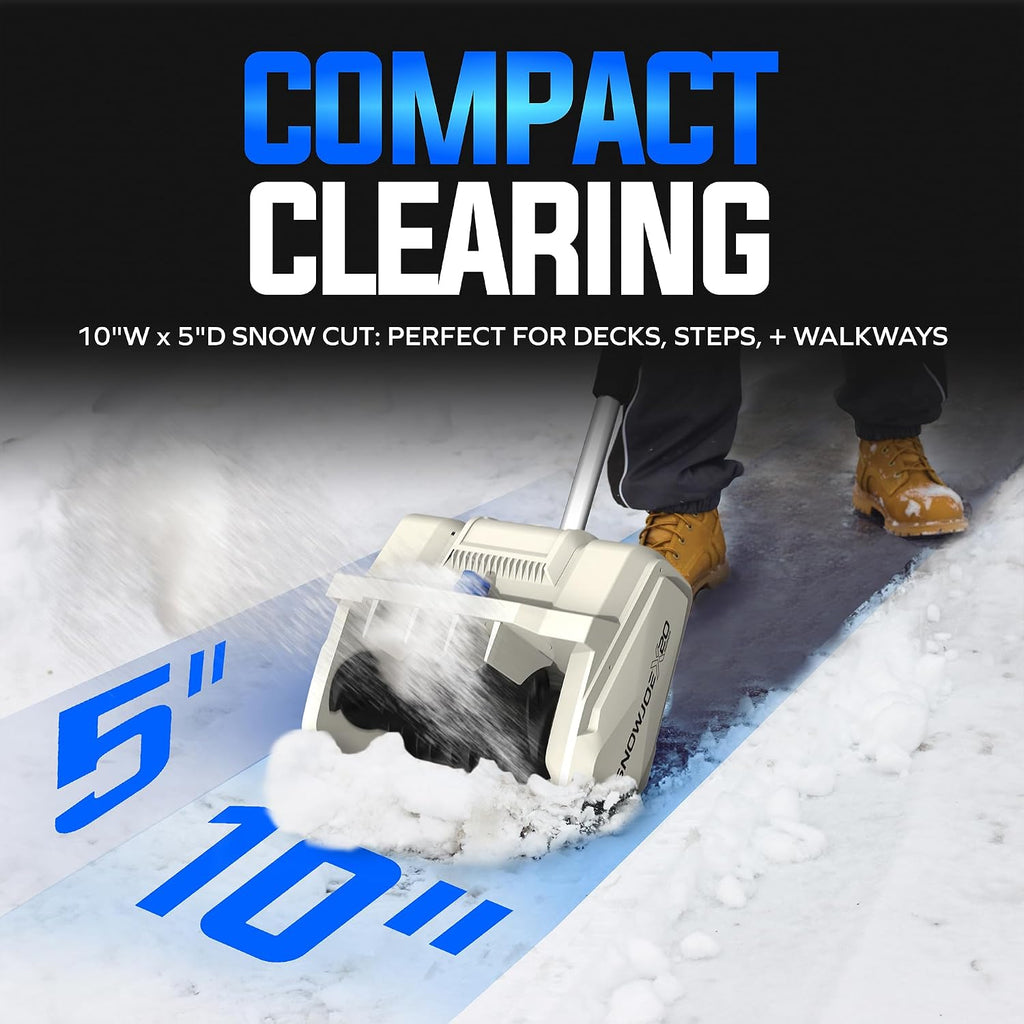 Snow Joe Cordless Electric Snow Shovel with Adjustable Handle, X20-SNOW-5A
