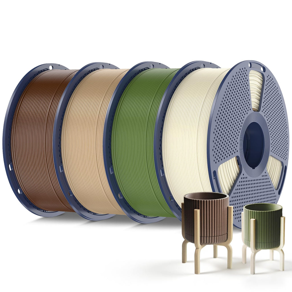 SUNLU PLA+ Filament 1.75mm, 16 Pack 250g Spools, Upgraded Formula