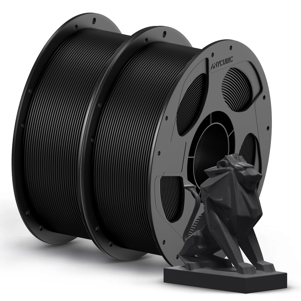 ANYCUBIC PETG Filament 1.75mm, Multicolor Bundle 10KG, Reusable Spool