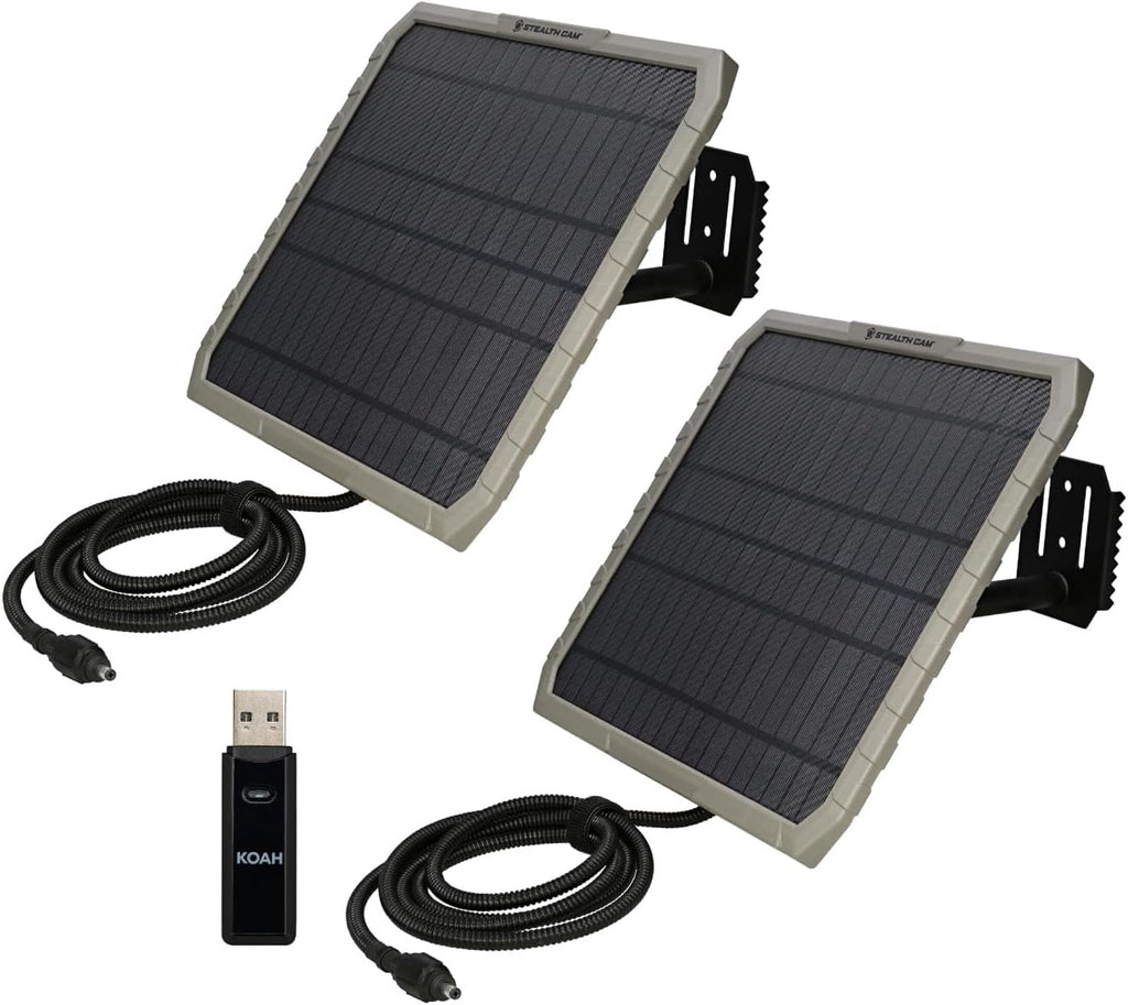 Stealth Cam FieldMAX External 10-Inch Solar Panel Bundle