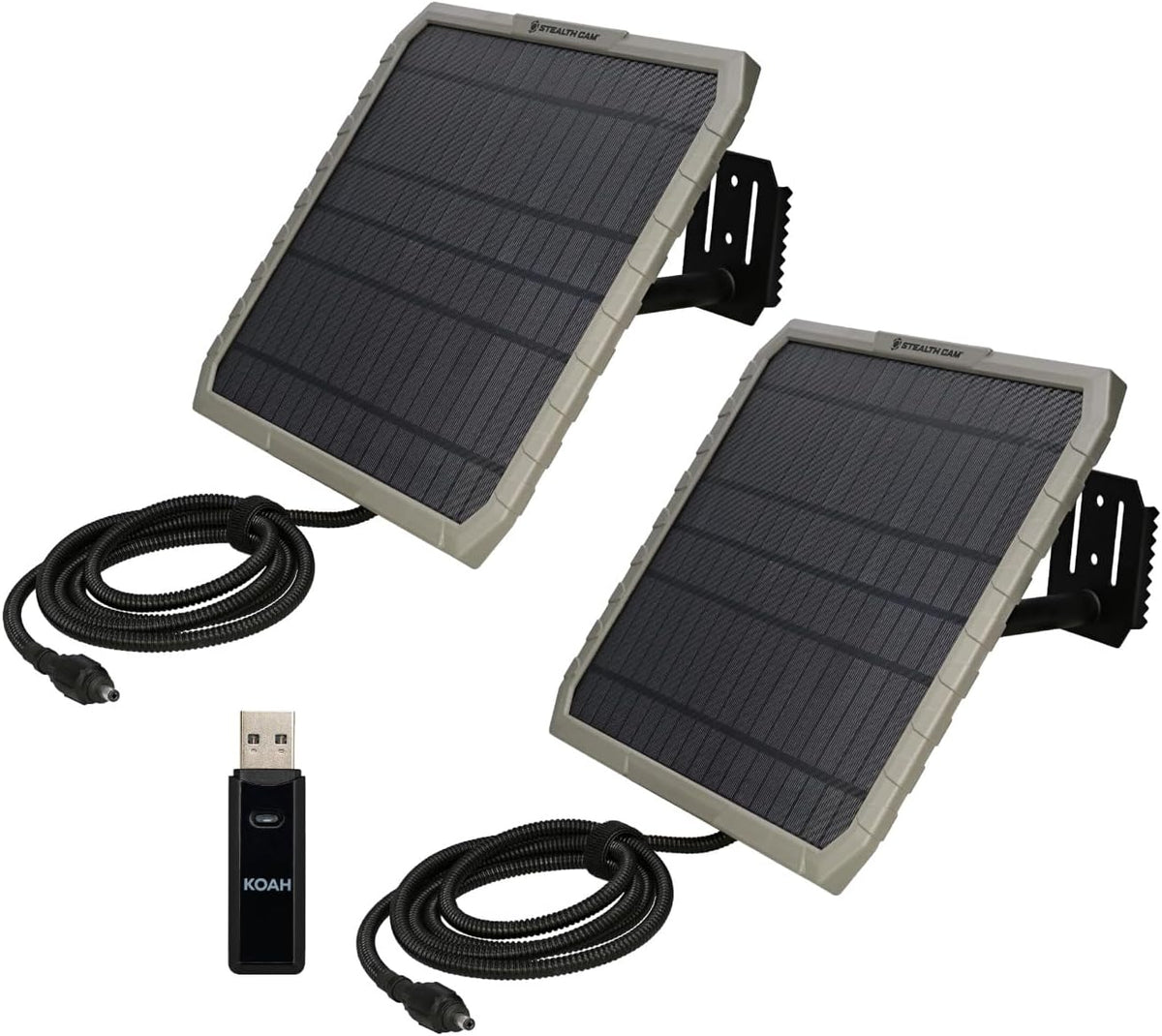 Stealth Cam FieldMAX External 10-Inch Solar Panel Bundle