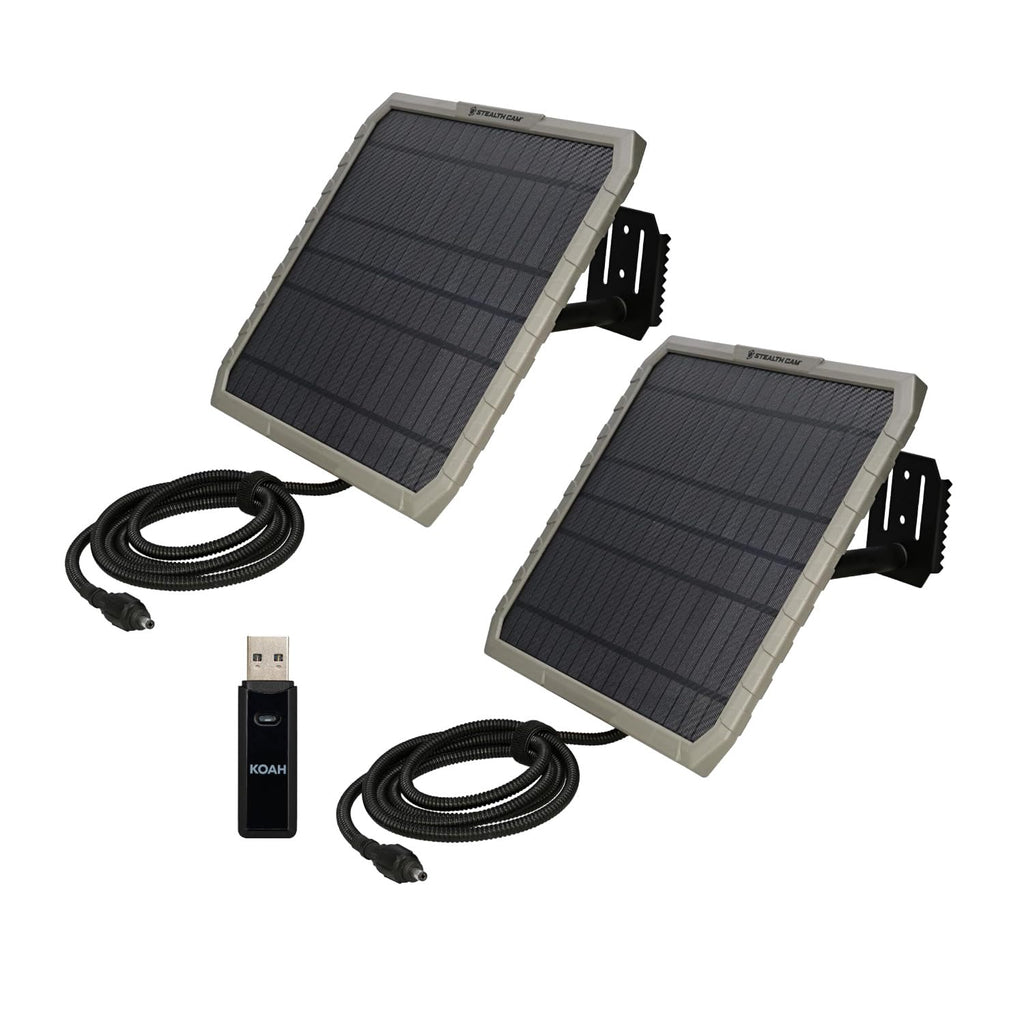 Stealth Cam FieldMAX External 10-Inch Solar Panel Bundle
