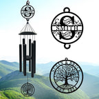 Large 44 Inch Wind Chime Personalized Retirement Wind Chimes Gift,Custom Wind Chimes for Retirement Gift,Outdoor Metal Wind Chime for Yard Garden Decor