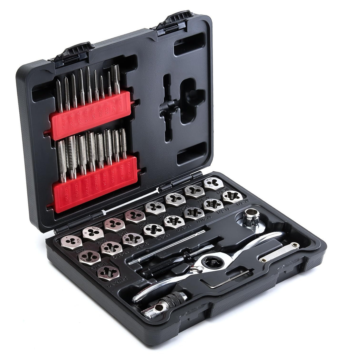 toolant 127-Piece Metric & SAE Ratcheting Tap and Die Set