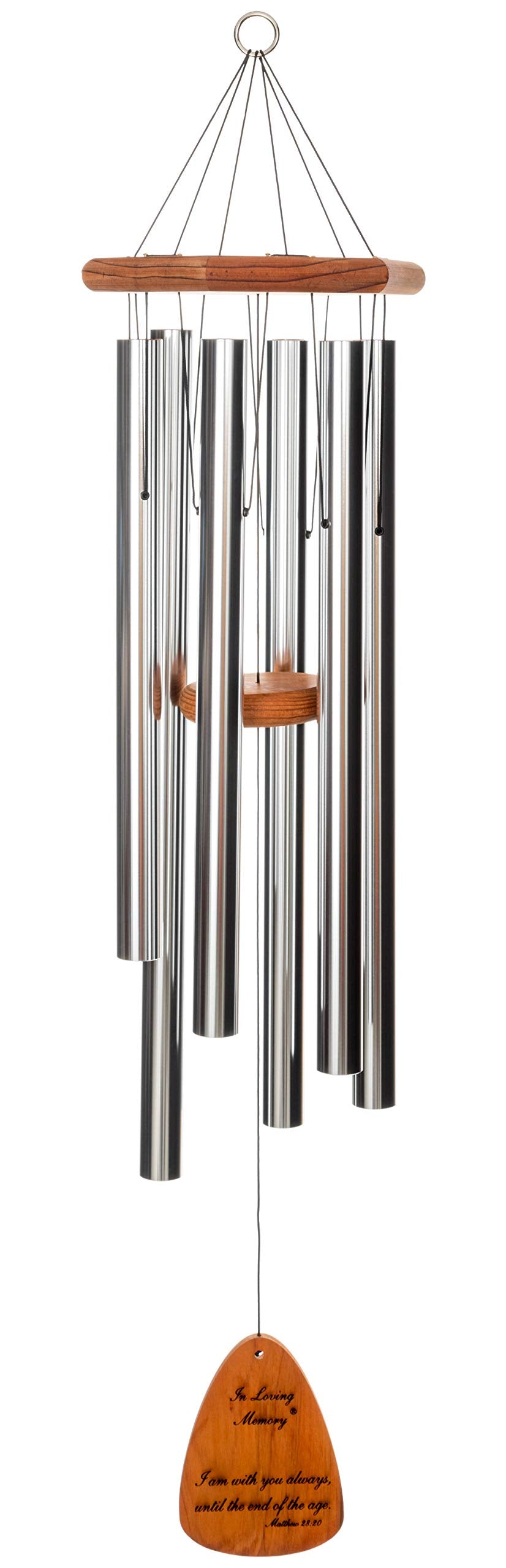 In Loving Memory 30-inch Windchime, Bronze w/I am with You Always…