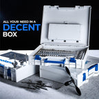 toolant 127-Piece Metric & SAE Ratcheting Tap and Die Set