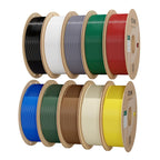 eSUN PLA+ Filament 3D Printer Filament 10KG Classic 10 Colors Bundle