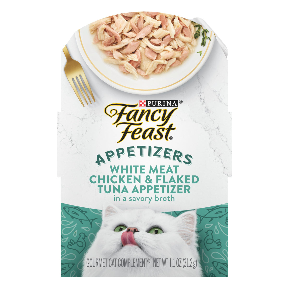 Fancy Feast Purina Gravy Lovers Poultry and Beef Grilled Gourmet Wet Cat Food Variety Pack - 3 oz. Cans,(Pack of 60)