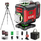 16 Lines Laser Level with Tripod, 4 X 360° Self Leveling for Construction